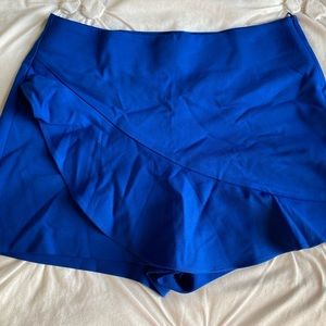 Zara electric blue skort